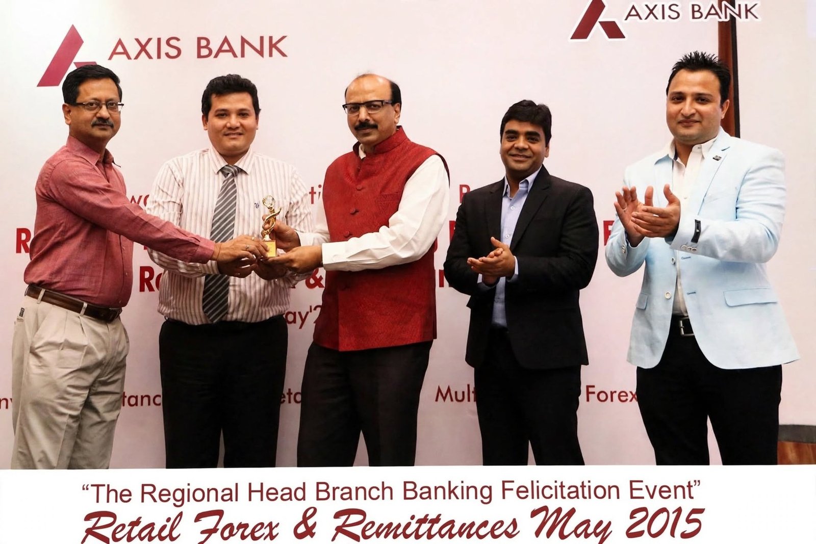 The Regional Head Branch Banking Felicitation Event, May 2015