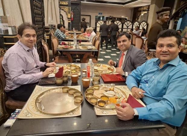 Networking lunch